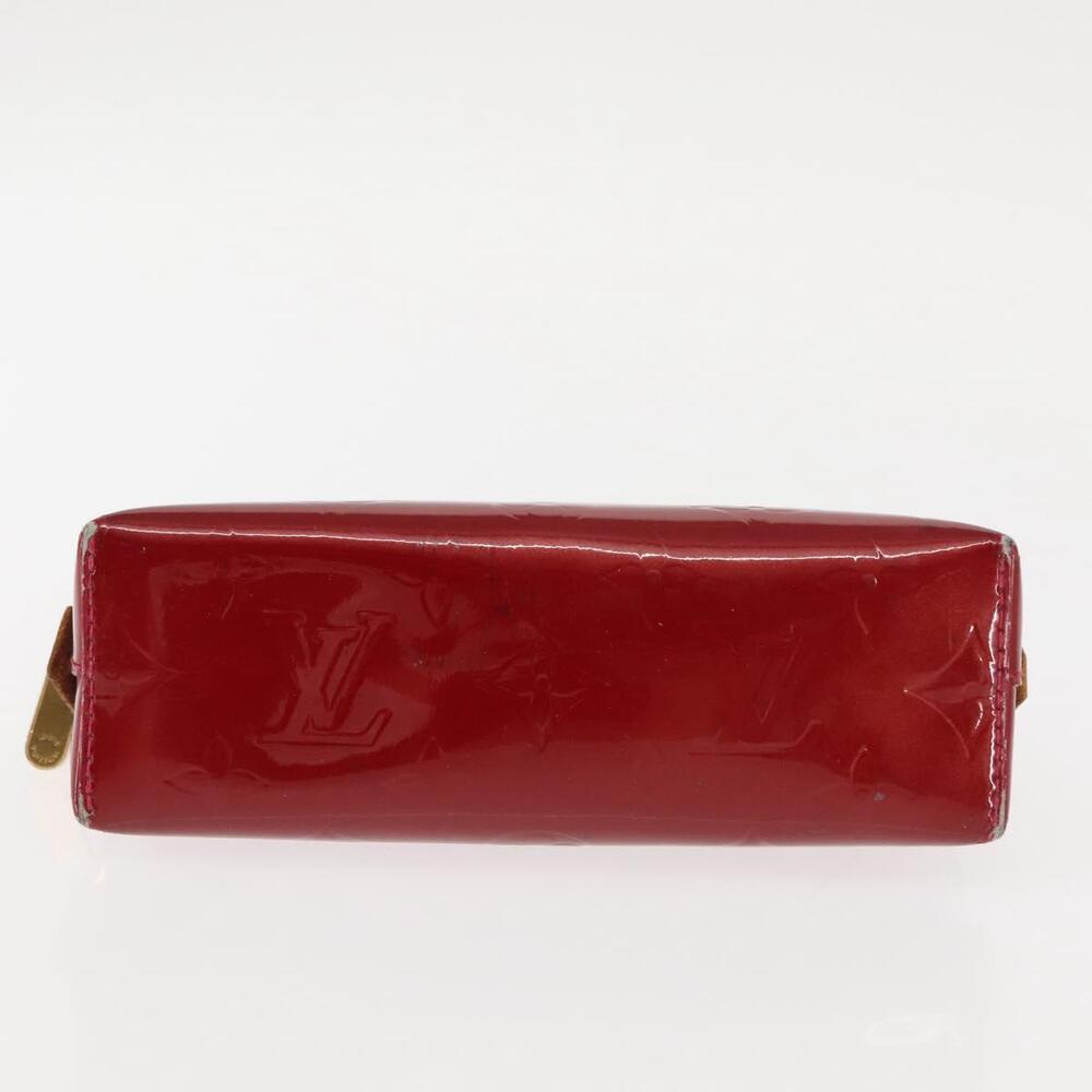 LOUIS VUITTON Monogram Vernis Pochette Pouch Rose Indian M90009 LV Auth BA6716 - Picture 6 of 16